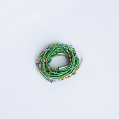 Elegant Green Waist Beads by Amor for Lasting Beauty
